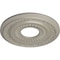 Ekena Millwork Lauren Ceiling Medallion (Fits Canopies up to 6 1/4"), 20 5/8"OD x 6 1/4"ID x 1 3/8"P, Pearl White CM20LNPWS - alternate 3